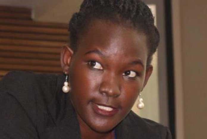 Immaculate Akello, Ugandan lawyer and climate change activist and team leader for Generation Engage. Network
