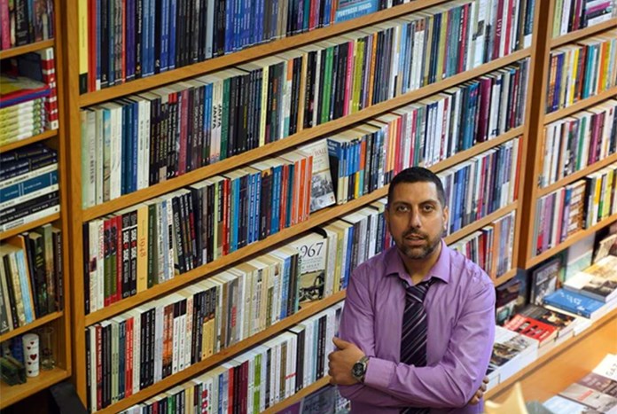 Mahmoud Muna, the bookseller of Jerusalem.