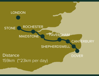 London to Dover: Stage 1