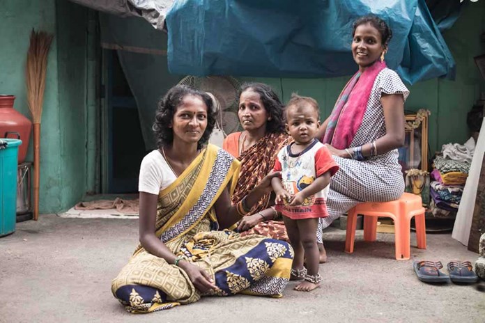 Three generations of pavement dwellers – Chennai, India