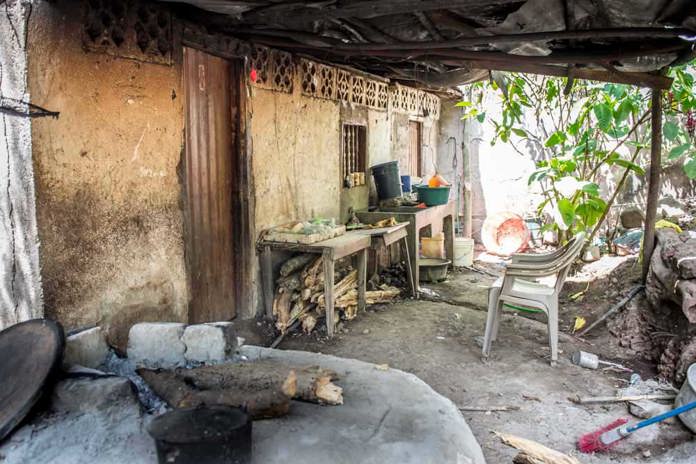 A typical rural village back yard in Nicaragua.