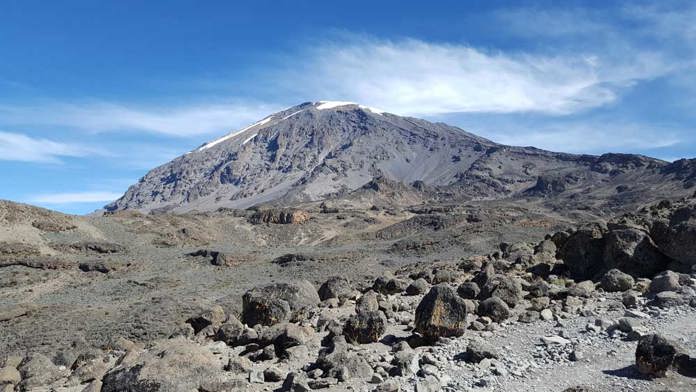 Mount Kilimanjaro in Tanzanzia.