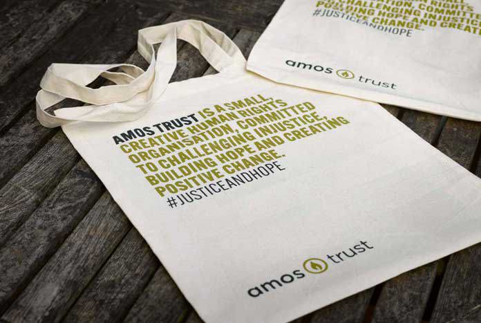 The new Amos Trust Tote Bag