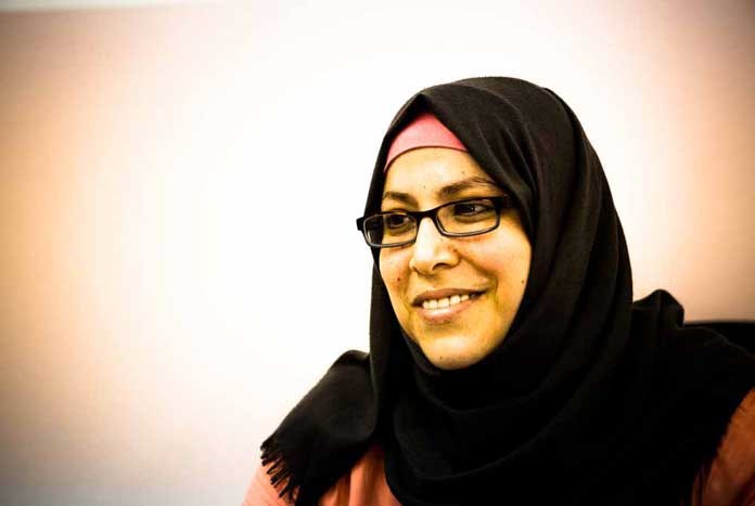 Lubna Sabbah from NECC in Gaza City.
