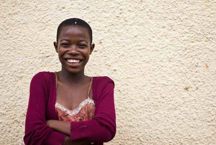 A young women from New Genration, Burundi.