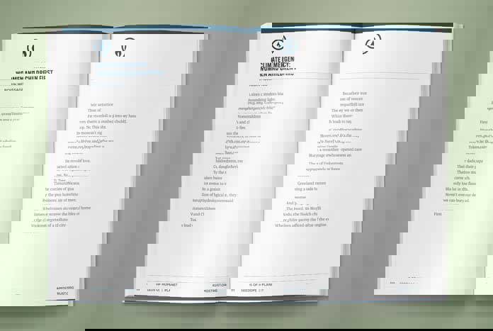 A spread from 'Seeds of Hope' – a new book of creative writing from Amos Trust.