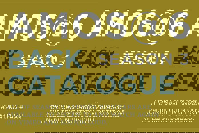 Amos@6: Season 3 back catalogue