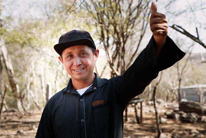 Edwin a community leader in Nancital in rural Nicaragua.