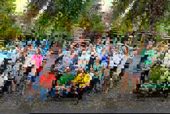 An Amos Trust group from the UK visiting Nicaragua in 2020.