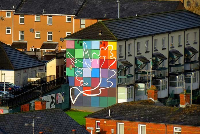 The Peace Mural, part of The People’s Gallery by the Bogside Artists