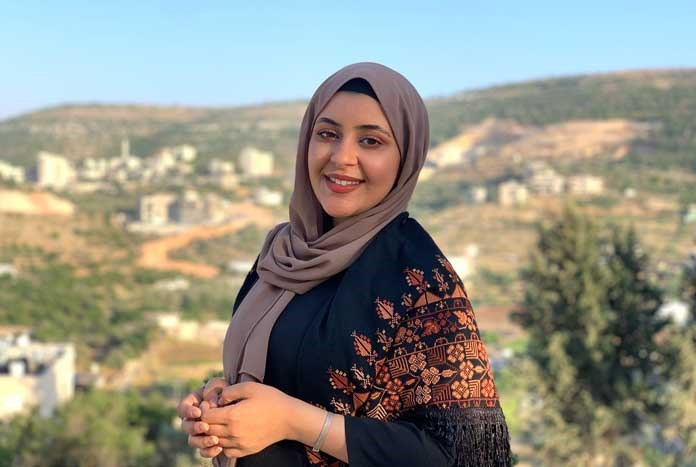 Big Ride for Palestine Ambassador, Noor Thabet