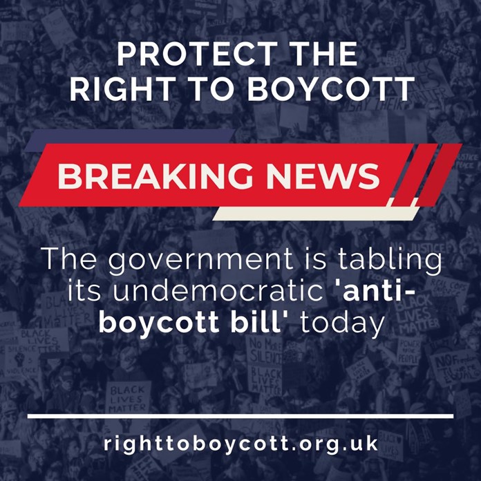 Protect the right to boycott