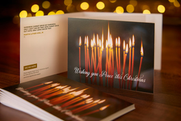 Bethlehem Candle Christmas Cards