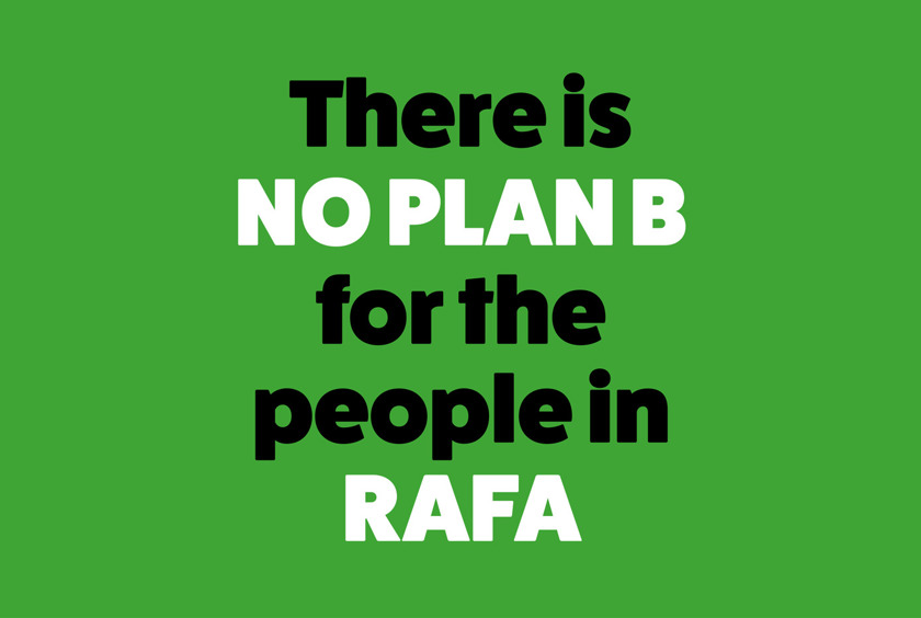 Joint NGO statement on Rafa