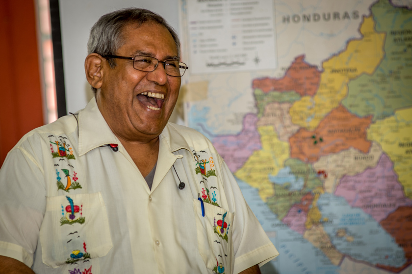 Gilberto Aguirre, the late director of CEPAD in Nicaragua.