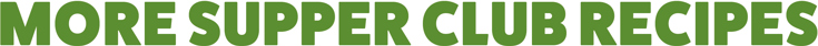 Amos Trust More Supper Club Recipes Logo
