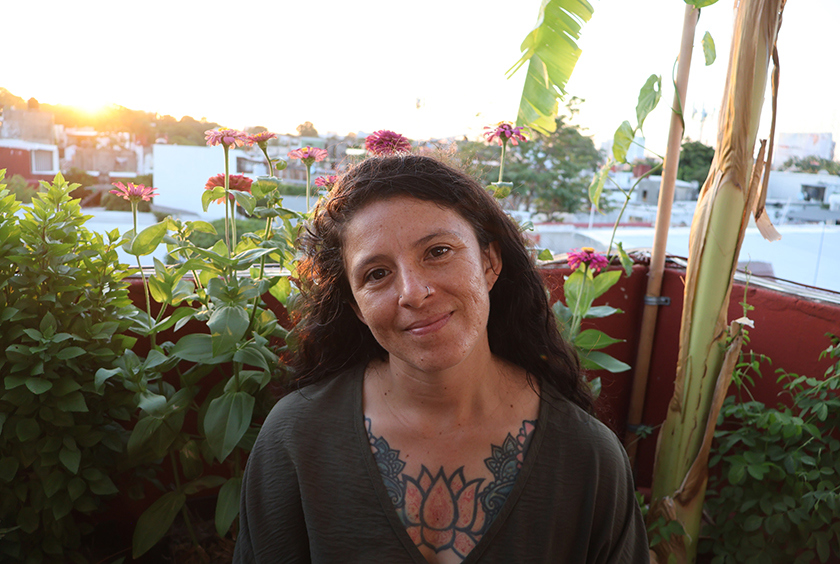 Ana Gabriela Puc from Tabasco — part of Amos Trust's Climate Fellowship