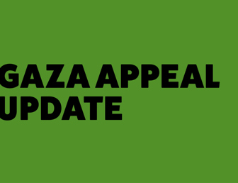 Gaza Appeal update