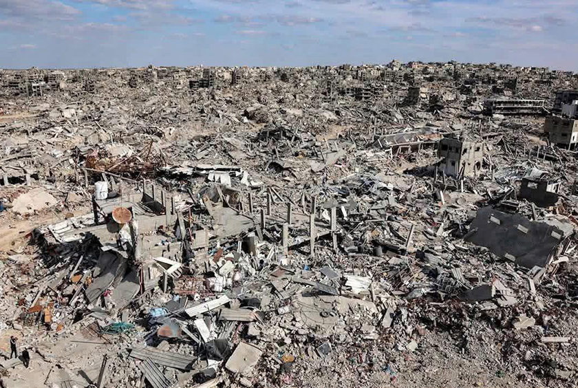 The devastation of Gaza