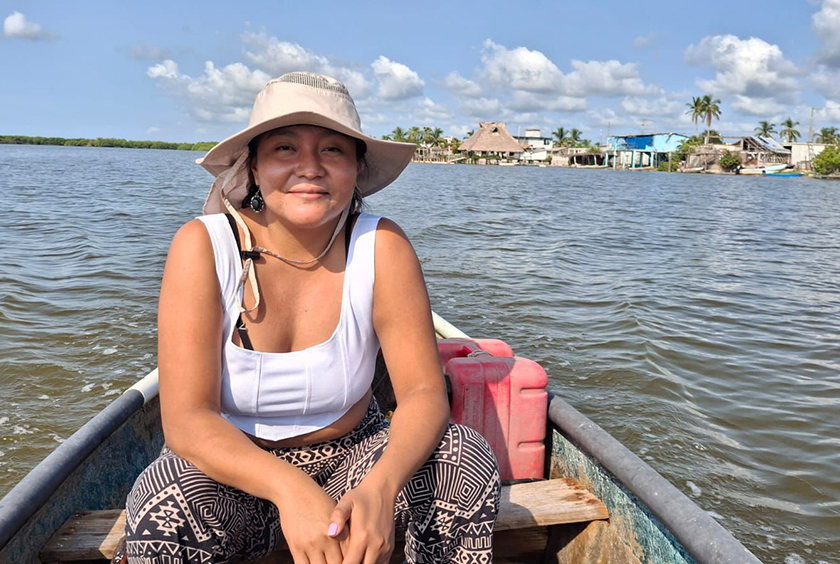 Leticia Carpio from Mexico —&nbsp;part of Amos Trust's Climate Fellowship